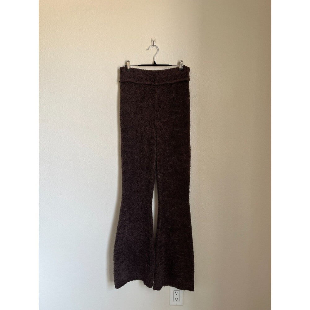 Out From Under Women's Nico Sweater Flare Pant in Hot Fudge (Brown) Size MEDIUM